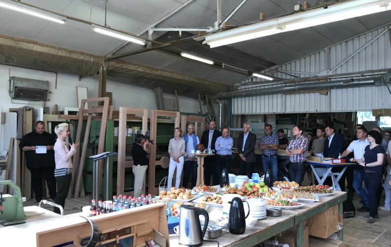 Handwerkerfrühstück in der Schreinerei Haas